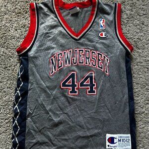 Vintage 90’s NBA Champion New Jersey Nets Keith Van Horn #44 Jersey YOUTH M